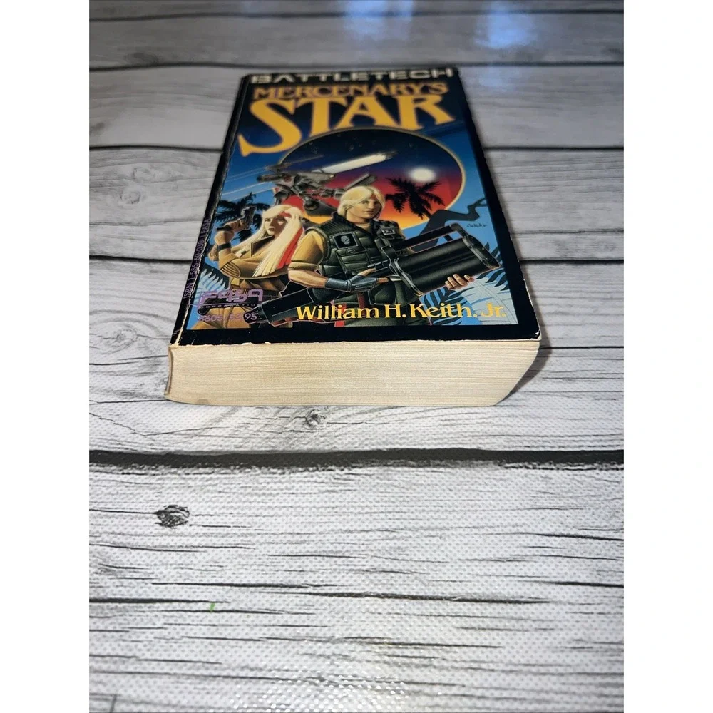 BATTLETECH MERCENARY'S STAR 1987 FASA PAPERBACK BOOK